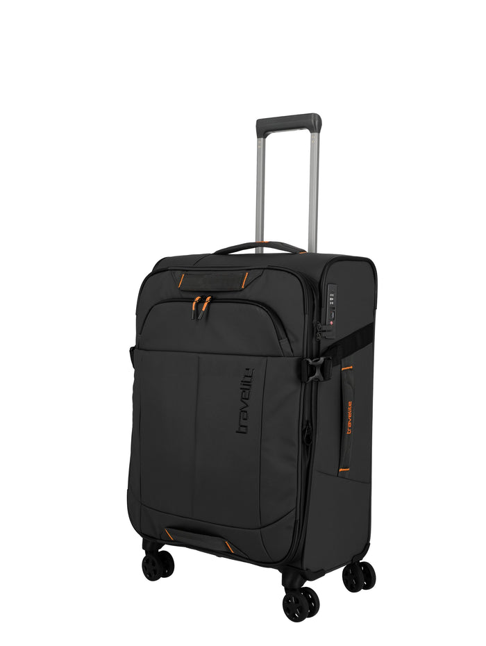 Travelite Unisex adulto Trolley 91048 01 Nero