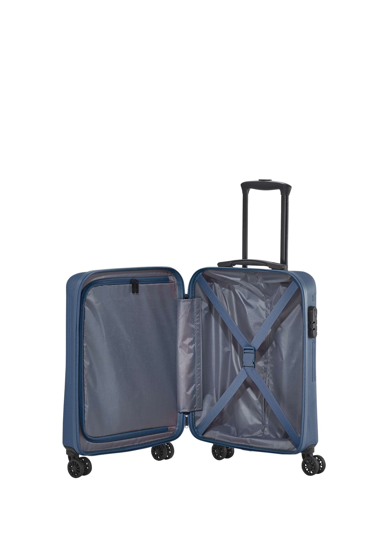 Travelite Unisex adulto Trolley 072347 25 Blu