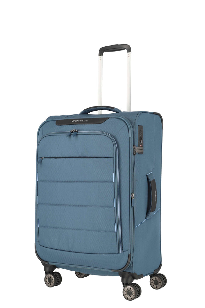 Travelite Unisex adulto Trolley 092647 25 Blu