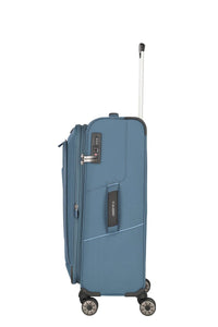 Travelite Unisex adulto Trolley 092647 25 Blu