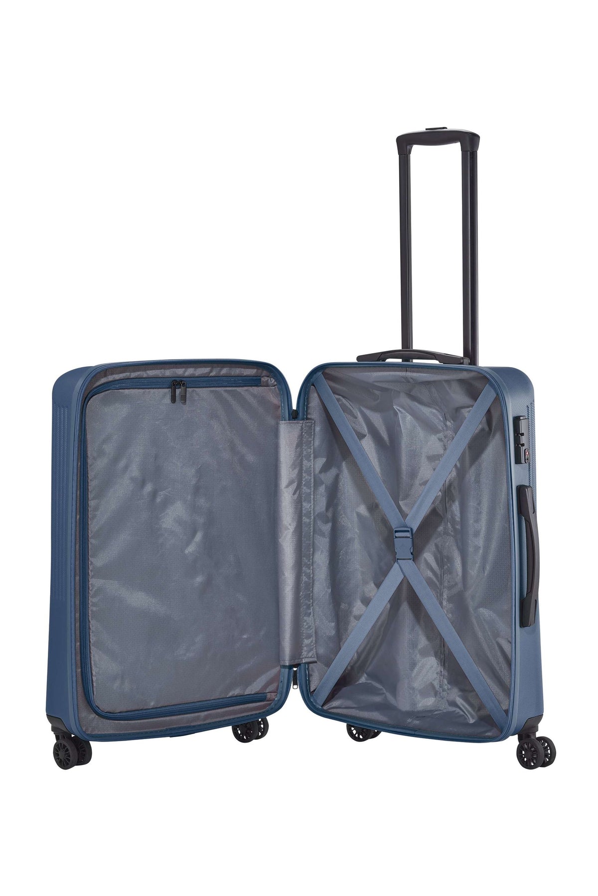 Travelite Unisex adulto Trolley 072348 25 Blu