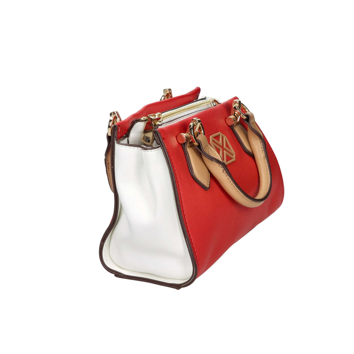 Xti Donna Borsa a mano 184433 Rosso/Bianco