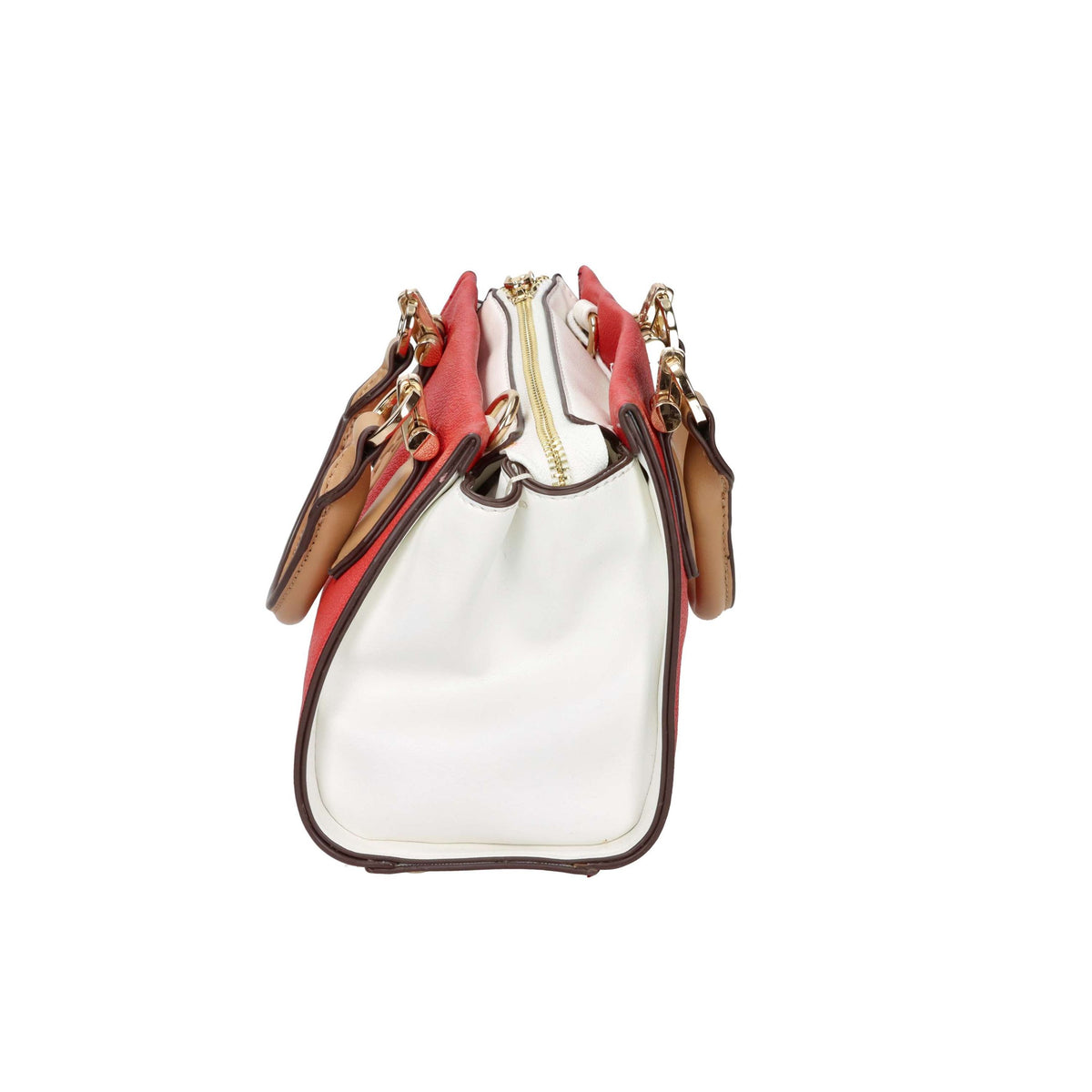 Xti Donna Borsa a mano 184433 Rosso/Bianco