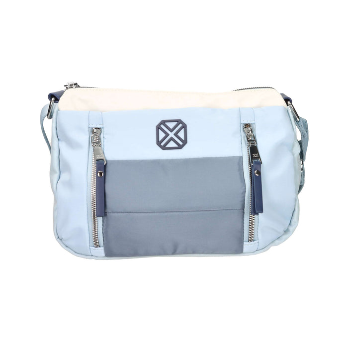Xti Donna Borsa a spalla 184384 Bianco/Celeste