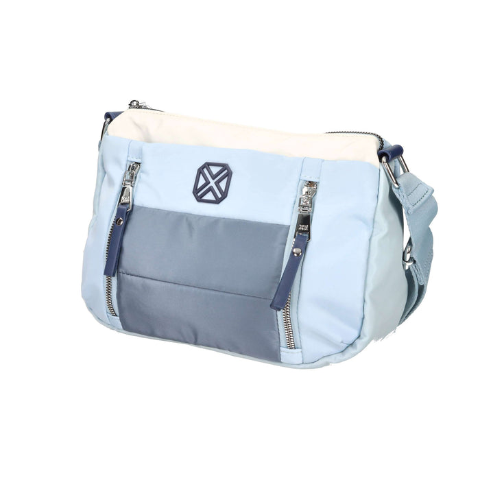 Xti Donna Borsa a spalla 184384 Bianco/Celeste