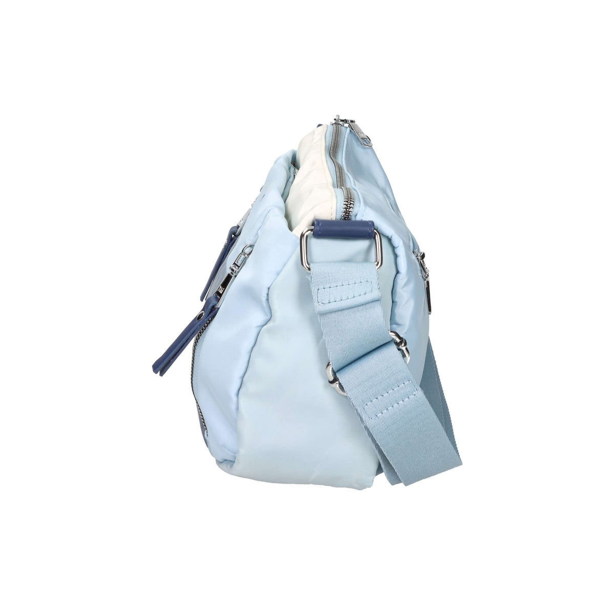 Xti Donna Borsa a spalla 184384 Bianco/Celeste