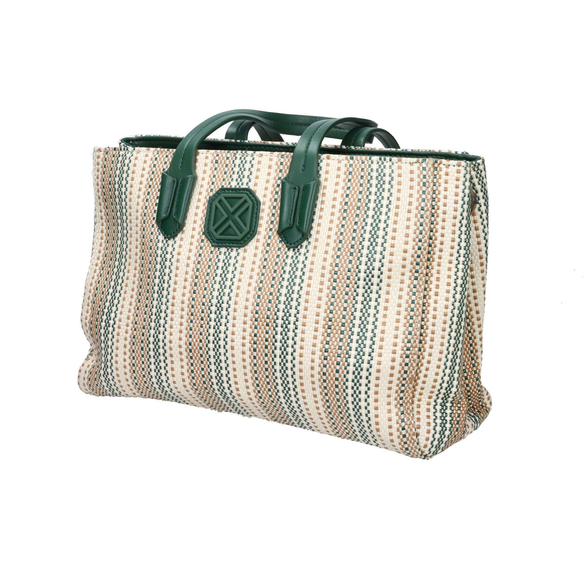 Xti Donna Borsa a mano 184439 Beige/Verde