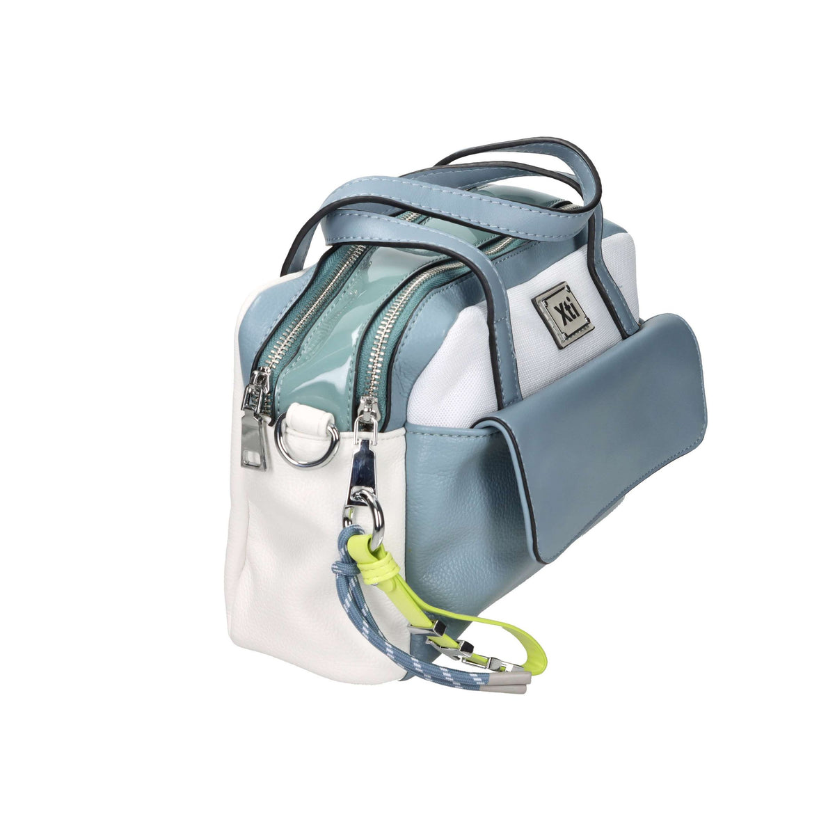 Xti Donna Borsa a mano 184401 Bianco/Celeste