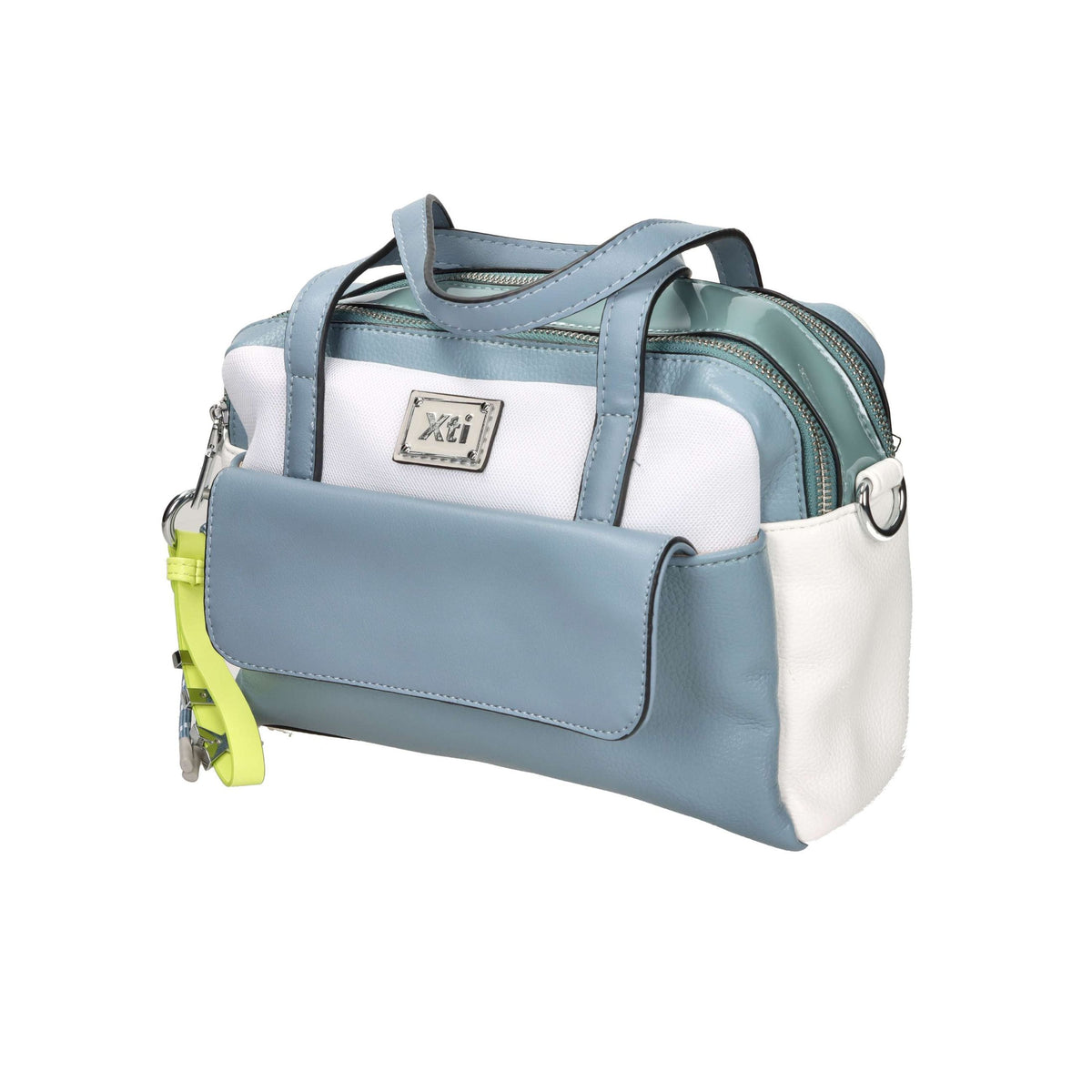 Xti Donna Borsa a mano 184401 Bianco/Celeste