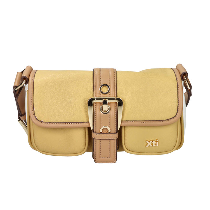 Xti Donna Borsa a spalla 184431 Senape