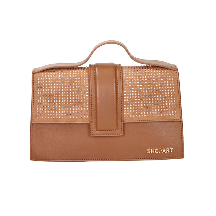 Shop Art Donna Borsa a mano C.007 Cuoio