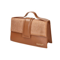 Shop Art Donna Borsa a mano C.007 Cuoio