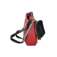 Shop Art Donna Borsa a spalla SAAF241148 Nero/Bordeaux