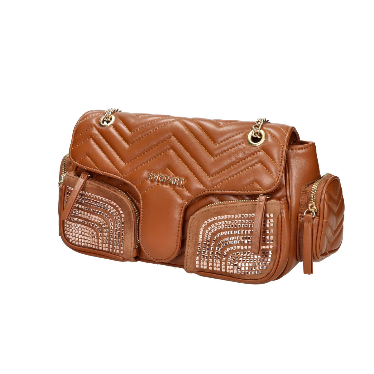 Shop Art Donna Borsa a spalla C.004 Cuoio