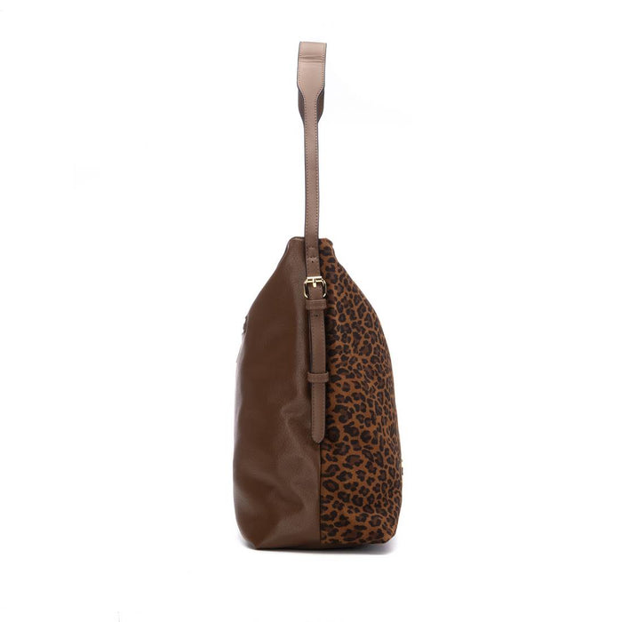 Carmela Donna Borsa a spalla 186180 Leopardato