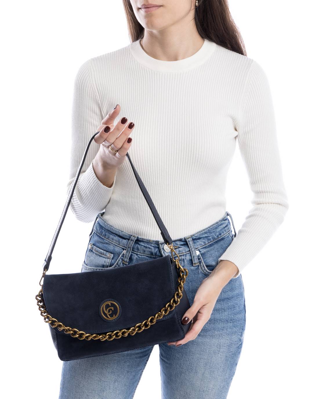 Carmela Donna Borsa a spalla 186123 Blu