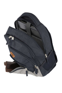 Travelite Unisex adulto Zaino 096308 20 Blu/Grigio