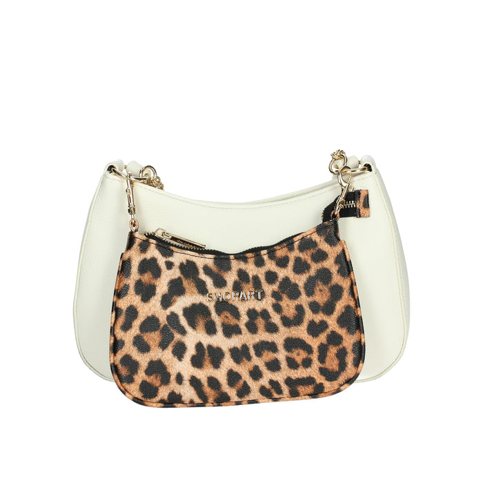 Shop Art Donna Borsa a spalla SAAS250112 Panna