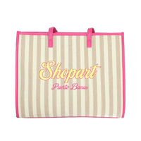 Shop Art Donna Borsa a spalla SAAS250135 Beige/Fucsia