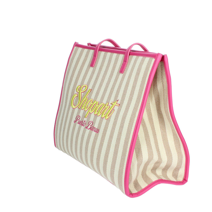 Shop Art Donna Borsa a spalla SAAS250135 Beige/Fucsia