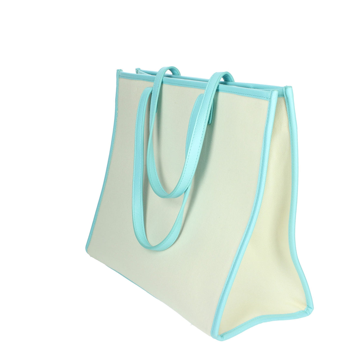 Shop Art Donna Borsa a spalla SAAS250132 Beige/Celeste