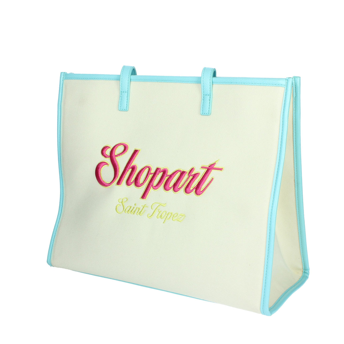 Shop Art Donna Borsa a spalla SAAS250132 Beige/Celeste