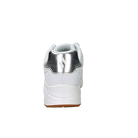 SKECHERS Donna Sneakers bassa 310545L Bianco/Argento