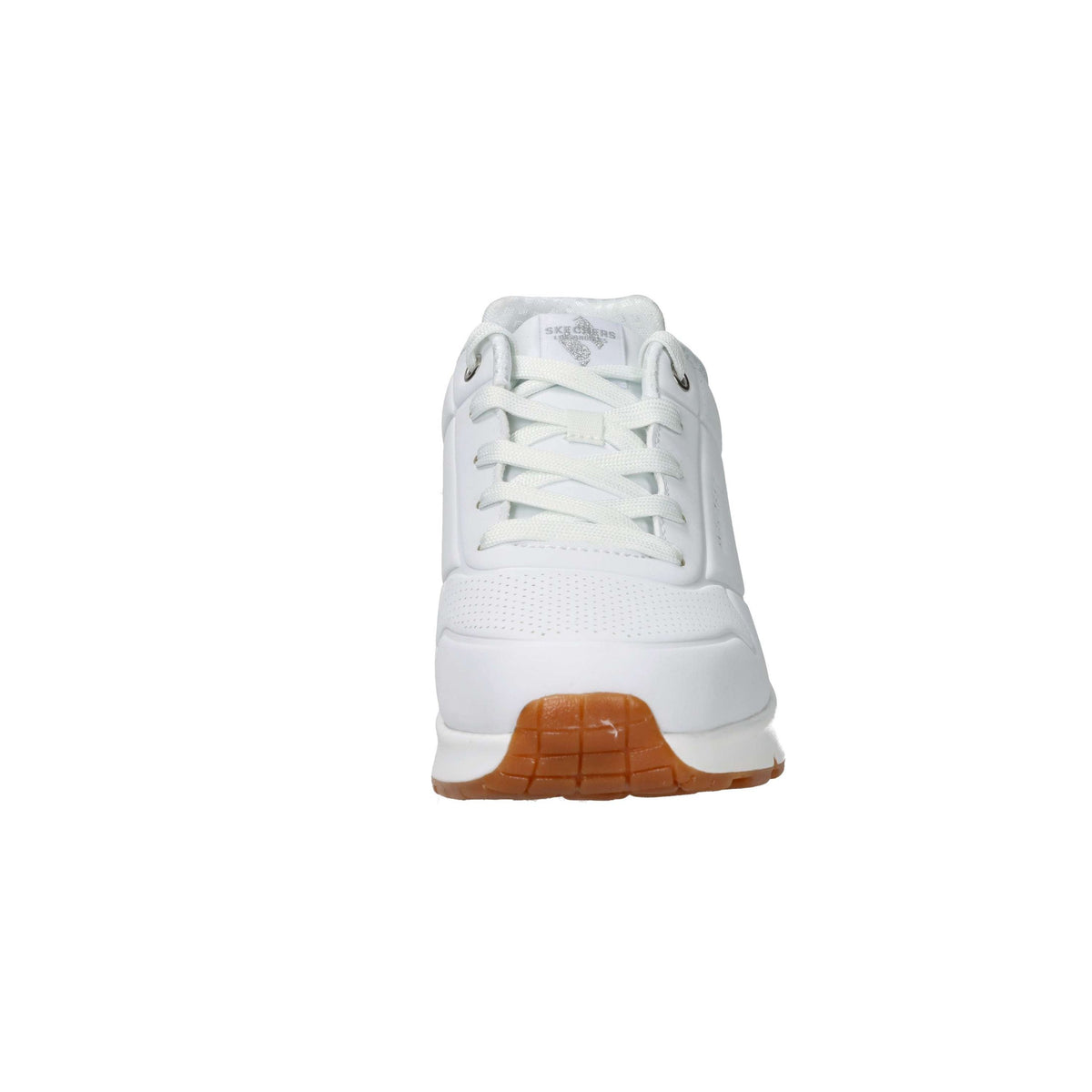 SKECHERS Donna Sneakers bassa 310545L Bianco/Argento