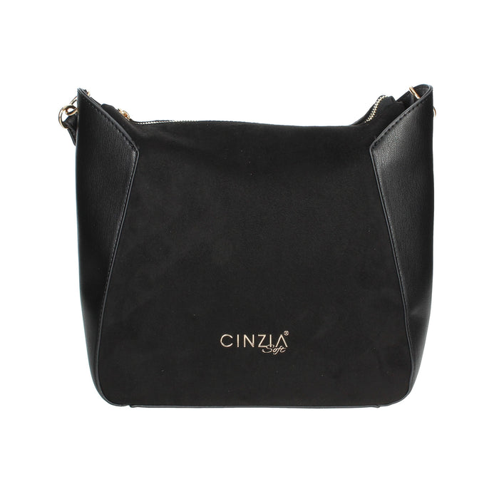 CINZIA SOFT Donna Borsa a spalla ABEG200 Nero