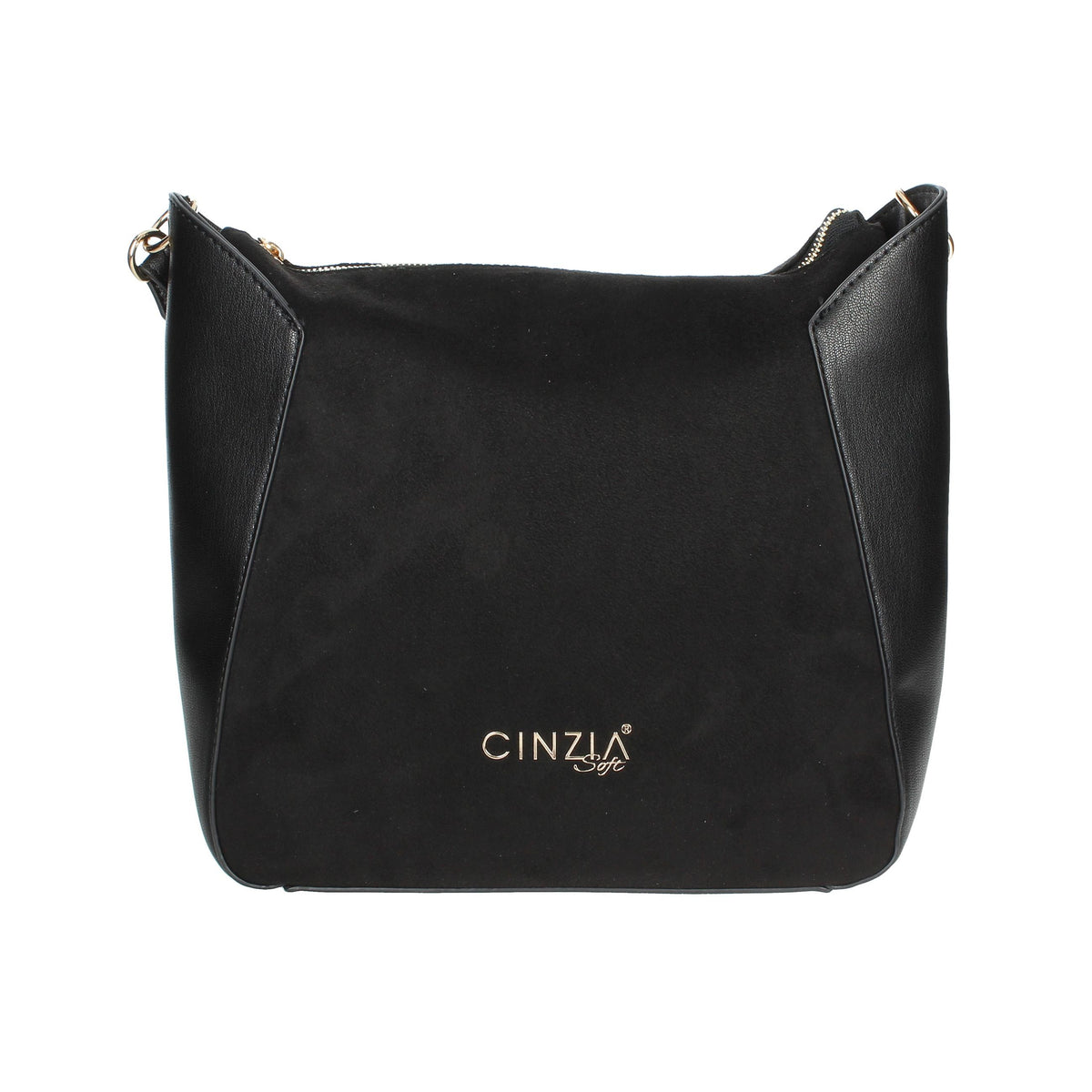 CINZIA SOFT Donna Borsa a spalla ABEG200 Nero