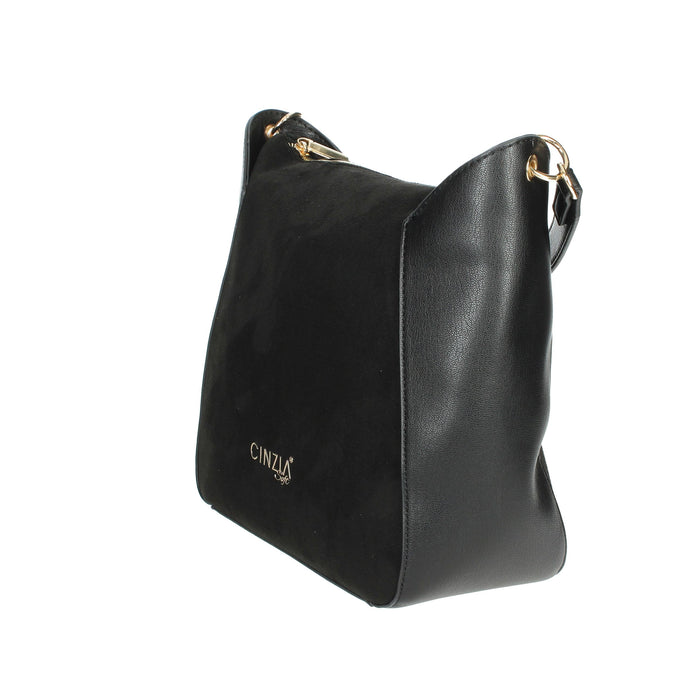 CINZIA SOFT Donna Borsa a spalla ABEG200 Nero