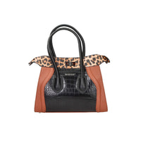 Shop Art Donna Borsa a mano SAAF241104 Nero/Cuoio