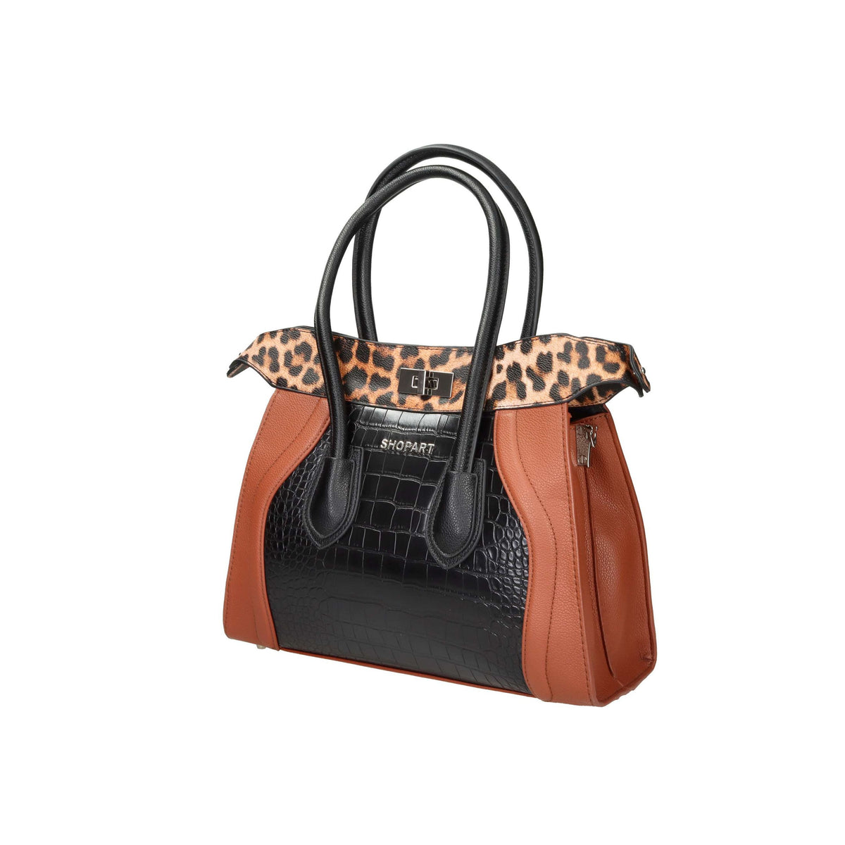 Shop Art Donna Borsa a mano SAAF241104 Nero/Cuoio