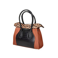 Shop Art Donna Borsa a mano SAAF241104 Nero/Cuoio