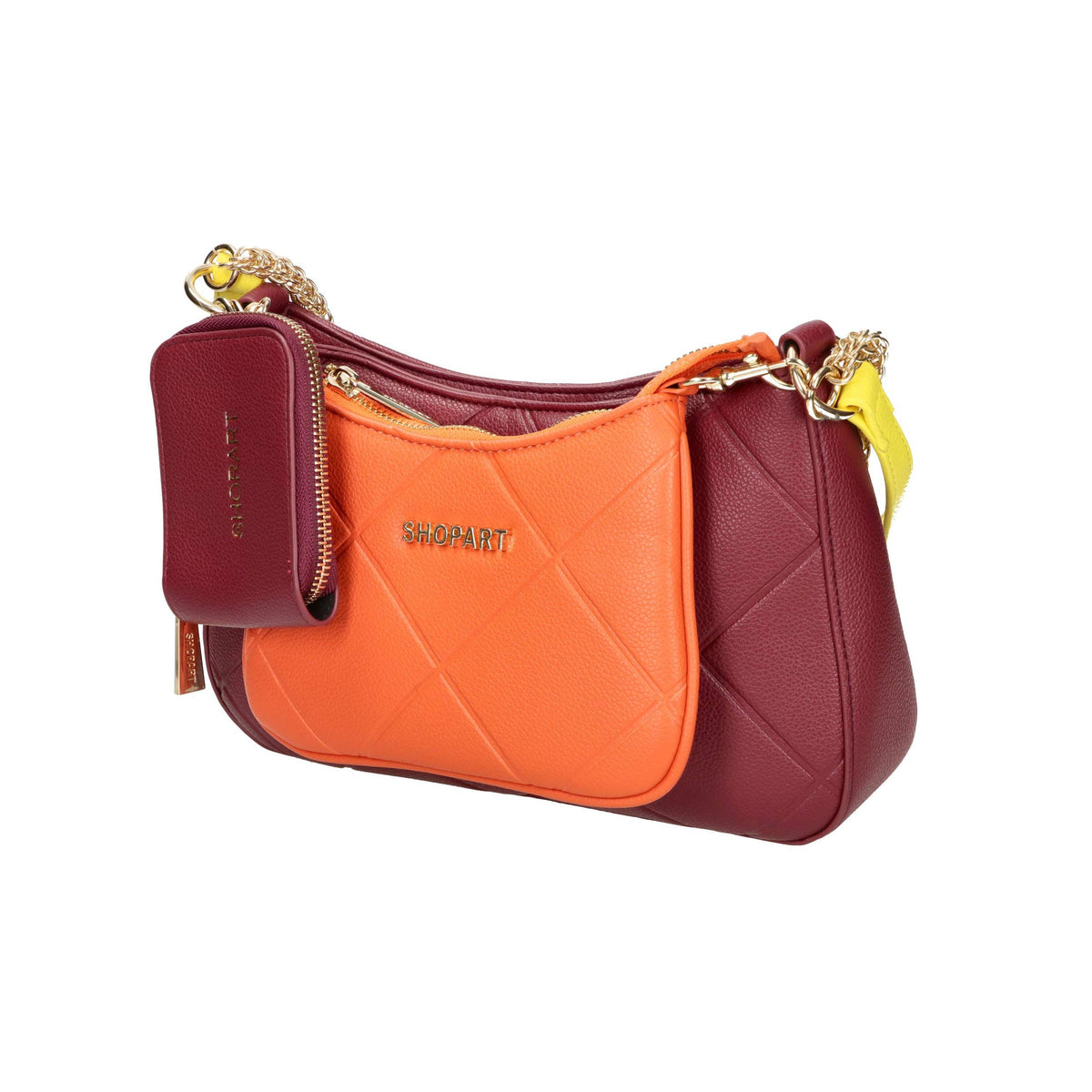 Shop Art Donna Borsa a spalla SAAF241148 Bordeaux