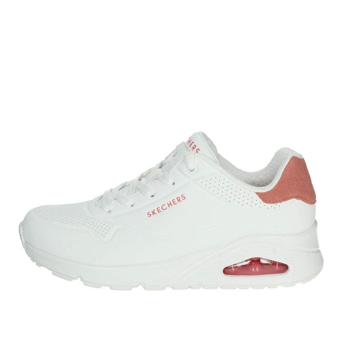 SKECHERS Donna Sneakers 177092 Bianco/Rosa