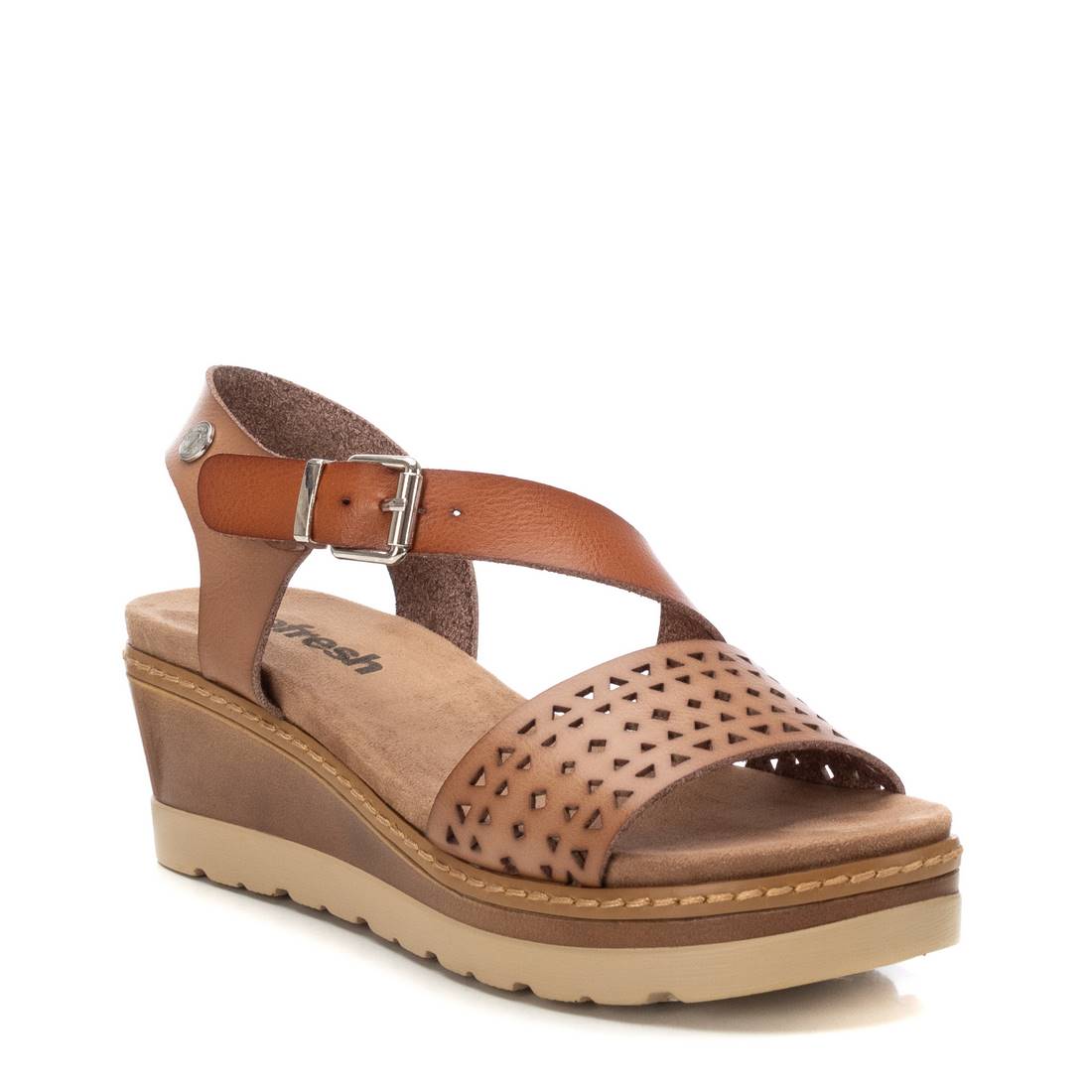 REFRESH Donna Sandali con zeppa 172846 Taupe