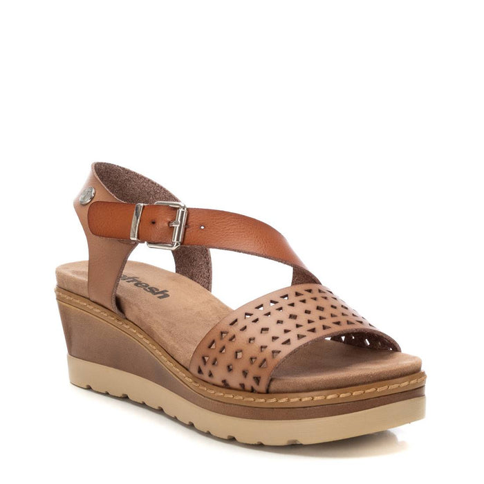 REFRESH Donna Sandali con zeppa 172846 Taupe