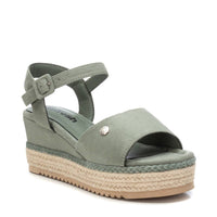 REFRESH Donna Sandali con zeppa 172660 Verde