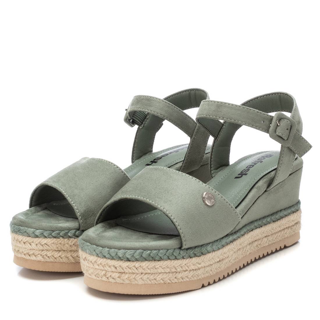 REFRESH Donna Sandali con zeppa 172660 Verde