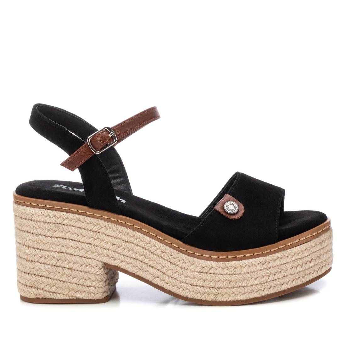 REFRESH Donna Sandali con tacco 172578 Nero