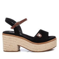 REFRESH Donna Sandali con tacco 172578 Nero