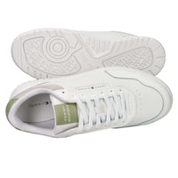 Tommy Hilfiger Uomo Sneakers bassa FM0FM0568 Bianco/Beige