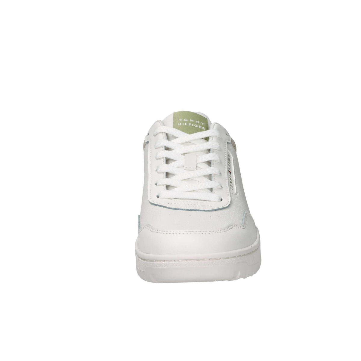Tommy Hilfiger Uomo Sneakers bassa FM0FM0568 Bianco/Beige