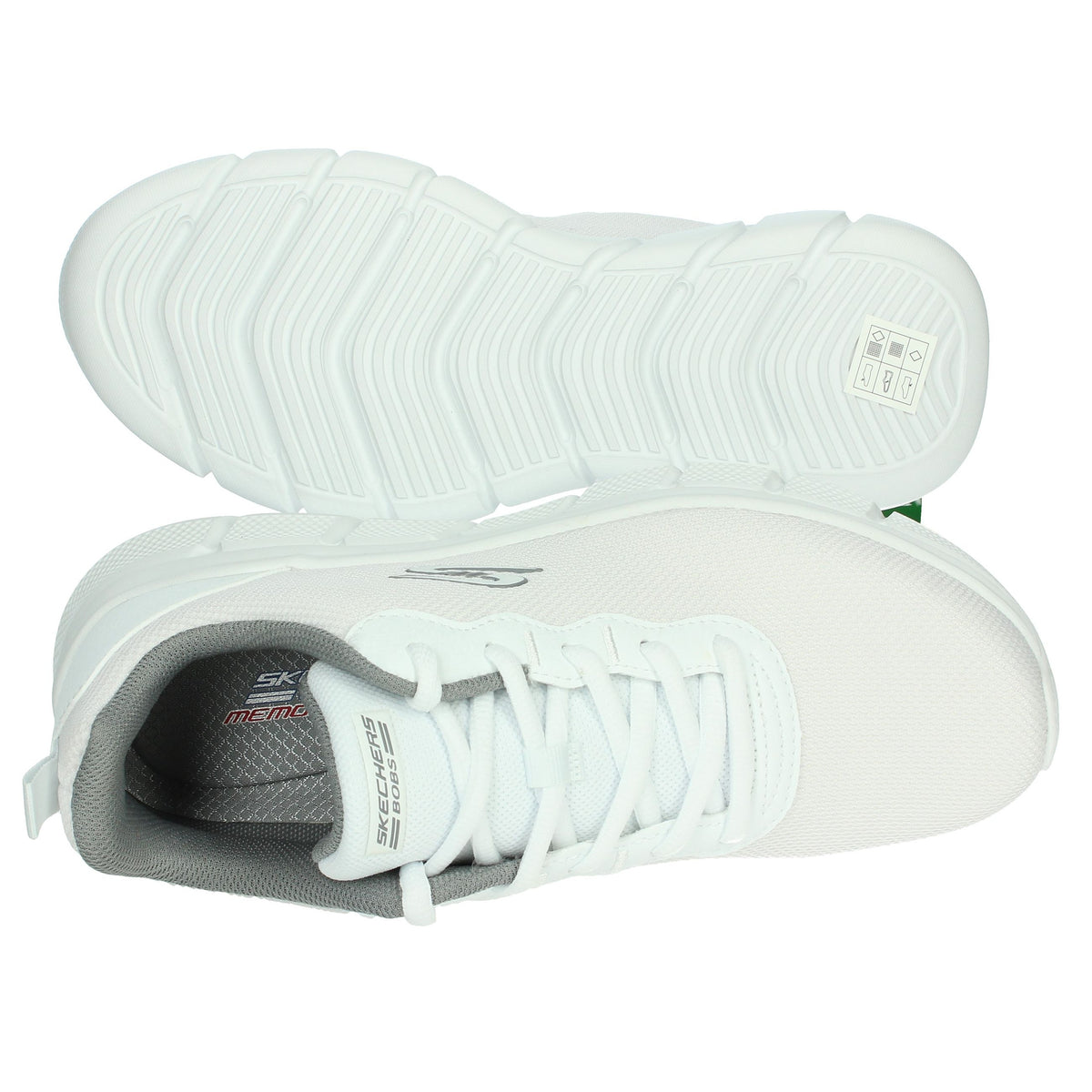 SKECHERS Uomo Sneakers 118109 Bianco