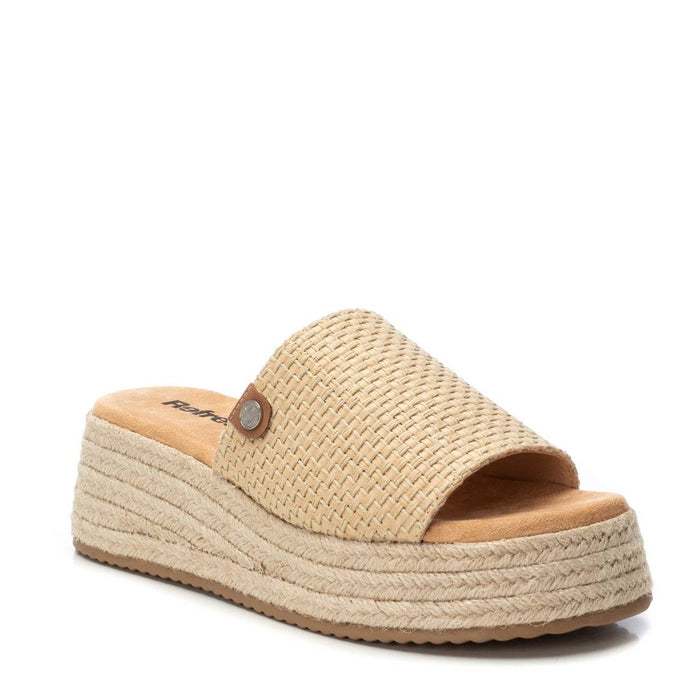 REFRESH Donna Ciabatte con zeppa 172774 Beige