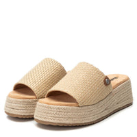 REFRESH Donna Ciabatte con zeppa 172774 Beige