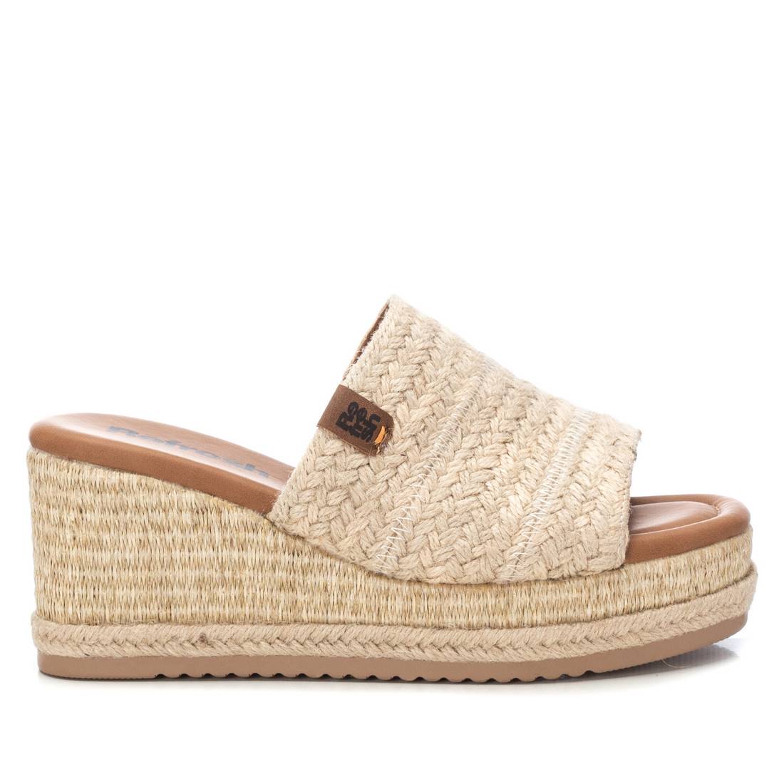 REFRESH Donna Ciabatte con zeppa 171753 Beige