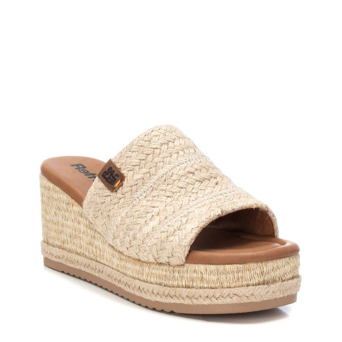 REFRESH Donna Ciabatte con zeppa 171753 Beige