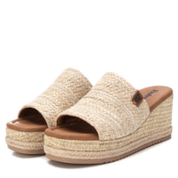 REFRESH Donna Ciabatte con zeppa 171753 Beige